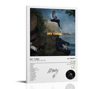 YJJECP My Turn by Lil BabyWall Decoration Posters Waterproof Modern Home Printing Workplace Home Wall Art Easy to InstallFrame-style08x12inch(20x30cm)