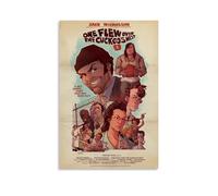 YJJECP One Flew Over The Cuckoo's NestWall Decoration Posters Waterproof Modern Home Printing Workplace Home Wall Art Easy to InstallUnframe-style24x36inch(60x90cm)