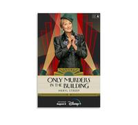 YJJECP Only Murders in The BuildingWall Decoration Posters Waterproof Modern Home Printing Workplace Home Wall Art Easy to InstallUnframe-style20x30inch(50x75cm)