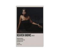 YJJECP PinkPantheress Heaven KnowsWall Decoration Posters Waterproof Modern Home Printing Workplace Home Wall Art Easy to InstallUnframe-style16x24inch(40x60cm)