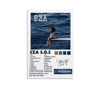 YJJECP SOS by SZAWall Decoration Posters Waterproof Modern Home Printing Workplace Home Wall Art Easy to InstallUnframe-style16x24inch(40x60cm)