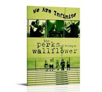 YJJECP The Perks of Being A WallflowerWall Decoration Posters Waterproof Modern Home Printing Workplace Home Wall Art Easy to InstallFrame-style24x36inch(60x90cm)