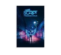 YJJECP The Script Freedom ChildWall Decoration Posters Waterproof Modern Home Printing Workplace Home Wall Art Easy to InstallUnframe-style08x12inch(20x30cm)