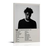 YJJECP TOP YoungBoy Never Broke AgainWall Decoration Posters Waterproof Modern Home Printing Workplace Home Wall Art Easy to InstallFrame-style16x24inch(40x60cm)