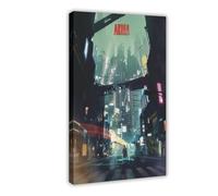 YJJGLZC Anime Akira Poster (2) Canvas Poster Bedroom Decor Landscape Office Room Decor Gift 16x24inch(40x60cm)