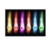 YJJGLZC Infinity Stones Art Poster Canvas Poster Bedroom Decor Landscape Office Room Decor Gift 20x30inch(50x75cm)