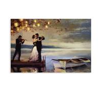 YJJGLZC Jack Vettriano Poster Canvas Poster Wall Art Decor Print Picture Paintings for Living Room Bedroom Decoration 12x18inch(30x45cm)