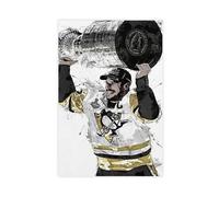 YJJGLZC Sidney Crosby Poster 2 Canvas Poster Wall Art Decor Print Picture Paintings for Living Room Bedroom Decoration 08x12inch(20x30cm)
