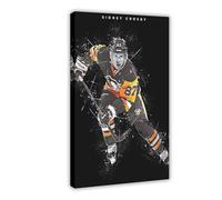 YJJGLZC Sidney Crosby Poster 3 Canvas Poster Wall Art Decor Print Picture Paintings for Living Room Bedroom Decoration 20x30inch(50x75cm)