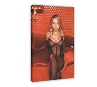 YJJGLZC Sydney Sweeney Sexy Poster (4) Canvas Poster Bedroom Decor Landscape Office Room Decor Gift 08x12inch(20x30cm)