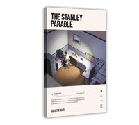 YJJGLZC The Stanley Parable Game Poster Canvas Poster Wall Art Decor Print Picture Paintings for Living Room Bedroom Decoration 16x24inch(40x60cm)