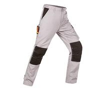 YJKJ Work Jacket, Work Wear Coat, Anti-Static Anti-Scalding Cotton Resistance To Friction Four Seasons Suit Welder, Factory, Construction, Car Repair,A,XL