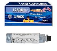 YJMGT 1250D Toner Cartridges Compatible for Ricoh Aficio 1013 1013F IS1013F Printers, High-Definition Printing Effect with Chip, 8000 Pages (1 Pack Black)