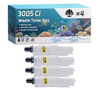 YJMGT 3005 Ci Waste Toner Box Compatible for Utax CD 1435 CD 1445 CD 1455 CDC 1755 CDC 1765 CDC 1865 CDC 1930 CDC 1935 CDC 1945 CDC Printers (4 Pack Black)