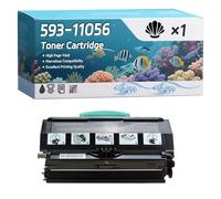 YJMGT 593-11056 Toner Cartridge Compatible for Dell 3330dn 3333dn 3335dn Printers, High-Definition Printing Effect with Chip, 9000 Pages (1 Pack Black)