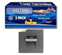 YJMGT 841784 Toner Cartridges Compatible for Ricoh 841785 841786 84178 MP C6502SP MP C6503SP Printers, High-Definition Printing Effect with Chip, 58000 Pages (1 Pack Black)