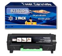YJMGT Compatible for Dell B2360D Toner Cartridge, Work for Dell B2360D B2360DN B3460DN B3465DNF Printers, Toner Cartridge 593-11165 (1 Pack Black)