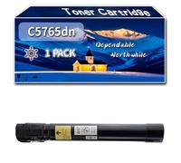 YJMGT Compatible for Dell C5765dn Toner Cartridge, Work for Dell C5765dn Printers, Toner Cartridge 593-BBCX 593-BBCL 593-BBCR 593-BBCS (1 Pack Black)