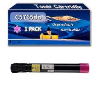YJMGT Compatible for Dell C5765dn Toner Cartridge, Work for Dell C5765dn Printers, Toner Cartridge 593-BBCX 593-BBCL 593-BBCR 593-BBCS (1 Pack Magenta)