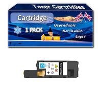 YJMGT Compatible for Dell Cartridge 1250 Toner Cartridges, Work for Dell 1250c 1350cnw 1355cn 1355cnw C1760nw C1765nf Printers (1 Pack Cyan)
