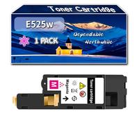 YJMGT Compatible for Dell E525w Toner Cartridge, Work for Dell E525w Printers, Toner Cartridge 593-BBLN 593-BBLL 593-BBLZ 593-BBLV (1 Pack Magenta)