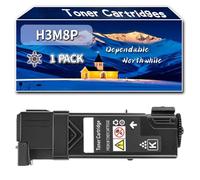 YJMGT Compatible for Dell H3M8P Toner Cartridges, Work for Dell E525w Printers, Toner Cartridges 593-BBLN 593-BBLL 593-BBJU 593-BBJX VR3NV WN8M9 MWR7R (1 Pack Black)