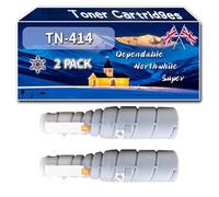 YJMGT Compatible for Konica Minolta TN-414 A202050 Toner Cartridges, Work for Konica Minolta BizHub 363 423 Printers, Toner Cartridges TN414 (2-Pack Black)