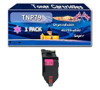 YJMGT Compatible for Konica Minolta TNP79 TNP-79 Toner Cartridges, Work for Konica Minolta C3350i C3351i C4050i C4051i Printers, Toner Cartridges (1 Pack Magenta)