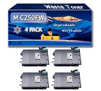YJMGT Compatible for Ricoh M C250FW Waste Toner Container, Work for Ricoh Aficio SPC232SF SPC240dn Aficio SPC240sf M C250FW M C250FWB P C300W P Printers (4 Pack Black)