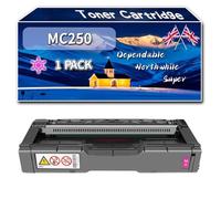 YJMGT Compatible for Ricoh MC250 Toner Cartridge, Work for Ricoh MC250FW MC251FW PC311W MC250FWB PC301SF MC250W PC301W Printers, Toner Cartridge 408340 408341 408342 408343 (1 Pack Magenta)