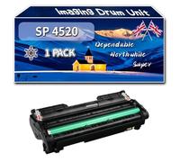 YJMGT Compatible for Ricoh SP 4520 Imaging Drum Unit, Work for Ricoh Aficio MP 401SPF MP 402SPF SP 4520DN MP 402SPF Printers, Imaging Drum Unit M9060114 (1 Pack Black)