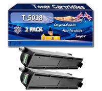 YJMGT Compatible for Toshiba T-5018 Toner Cartridges, Work for Toshiba E-Studio 2018 A 2518 A 3018 A 3518 A 4518 A 5018 A Printers, Toner Cartridges T-5018E 6AJ00000171 (2-Pack Black)