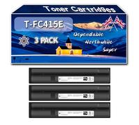 YJMGT Compatible for Toshiba T-FC415E Toner Cartridges, Work for Toshiba E-studio 2515AC 3015AC 3515AC 4515AC 5015AC Printers, Toner Cartridges TFC415E (3 Pack Black)