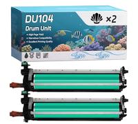 YJMGT DU104 Drum Unit Compatible for Konica Minolta Bizhub Pro C 6000 Pro C 6000 L Pro C 6000 Series Pro C 7000 Pro C 7000 L Pro C 7000 P Pro C 7000 Printers (2-Pack Black)