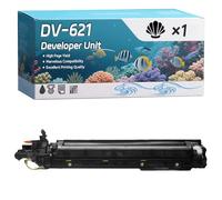 YJMGT DV-621 Developer Unit Compatible for Konica Minolta AccurioPrint C 750 i AccurioPrint C 751 i Printers, High-Definition Printing Effect with Chip, 60000 Pages (1 Pack Black)