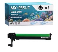 YJMGT MX-235UC Drum Unit Compatible for Sharp AR-5620N AR-5623 AR-5623D AR-5623N Printers, High-Definition Printing Effect with Chip, 80000 Pages (1 Pack Black)