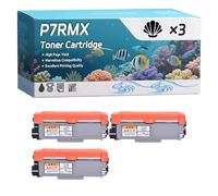 YJMGT P7RMX Toner Cartridge Compatible for Dell E514dw E310dw E515dn E515dw Printers, High-Definition Printing Effect with Chip, 3600 Pages (3 Pack Black)