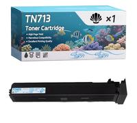 YJMGT TN713 Toner Cartridge Compatible for Konica Minolta AccurioPrint C 659 AccurioPrint C 759 Printers, High-Definition Printing Effect with Chip, 48900 Pages (1 Pack Black)