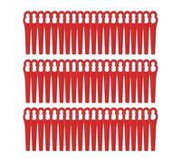 YJMYLTO 20-120pcs Strimmer Blades Plastic L83 Grass Cutting Blade Replacement Grass Trimming Lawn Mower Blade Compatible With Cordless Grass Trimmer(60PCS)