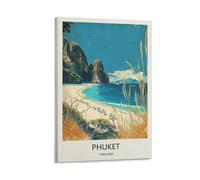 YJNENG Canvas Art Picture Phuket Thailand Wall Decor Art Painting Posters Modern Family Decorative Poster 12x18inch(30x45cm)