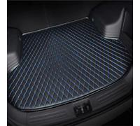 YJPHR Car Leather Boot Liner for Citroen DS7 2018-2022 2023 2024 2025, Waterproof Boot Mats Anti-Slip Trunk Mat Protector Pad Interior Accessories