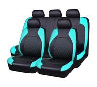 YJPHR Car Seat Covers for Peugeot 207 CC Coupe Cabrio 2007-2010 2011 2012 2013 2014 2015, PU Leather Waterproof Breathable Seat Protectors Non-Slip Seat Cushion Protectors Cushion,E