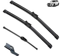 YJPHR Car Wiper Blade Set for Jaguar F Pace X761 SVR Sport S 2016-2023 26in+19in+12in, Front Rear Windscreen Wipers and Arm Set Wiper Blades Replacement Accessories,L-B/Rhd