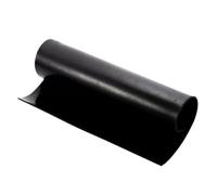 YJQHODY 1 piece Black Fluorine Silicone Rubber Sheet, FKM Silica Gel Plate Crafting Film for Sealing Gasket(600x600x4mm)