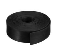 YJQHODY 1 Piece Neoprene Rubber Sheet Rolls, Solid Rubber Vibration DIY Gasket Sealing Padding Strips(4000x15x1.5mm)