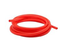 YJQHODY 1 Piece Red Connector Pipe Silicone Hoses, Lightweight Silicone Soft Tubing Length 10M 5M 3.0M 1M(1METER*6MM*10MM)