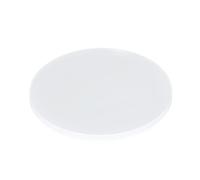 YJQHODY 10pcs Silicone Rubber Crafting Films 0.5-4mm, Translucent Silicone Membranes White Round Sheets(32mmx1mm)