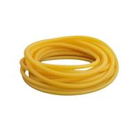 YJQHODY 1pc Nature Latex Water Dispenser Hose, Lightweight Rubber Tubing Outer Diameter 4.2mm 4.5mm 3.2mm(Yellow,5METERS*1.6MM*3.2MM)
