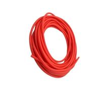 YJQHODY 1pc Rubber Laboratory Experiments Soft Tube, Round-Headed Hollow Hoses Outer Diameter 14mm 17mm 10mm(Red,3METERS*2MM*4MM)