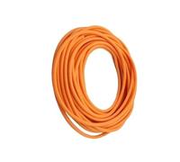 YJQHODY 1pc Rubber Laboratory Experiments Soft Tube, Round-Headed Hollow Hoses Outer Diameter 14mm 17mm 10mm(Orange,3METERS*1.8MM*4.2MM)